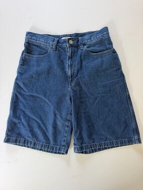 Uniqlo Men's Dark Blue Denim Jean Shorts